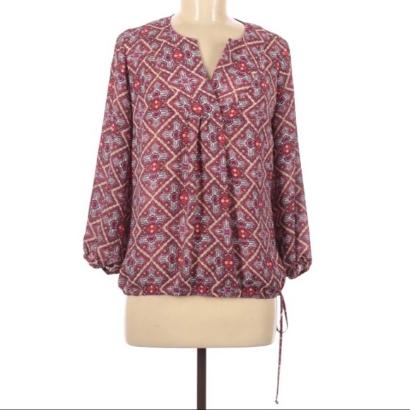 Laundry by Shelli Segal Blouse Size M - Picture 1 of 3